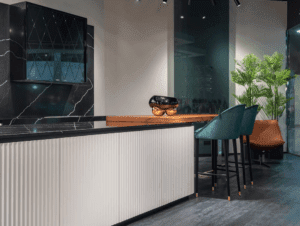 Galley-style kitchen