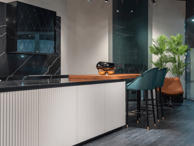 Galley-style kitchen
